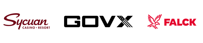 Logo: Division Sponsors - Sycuan, GovX, Falck